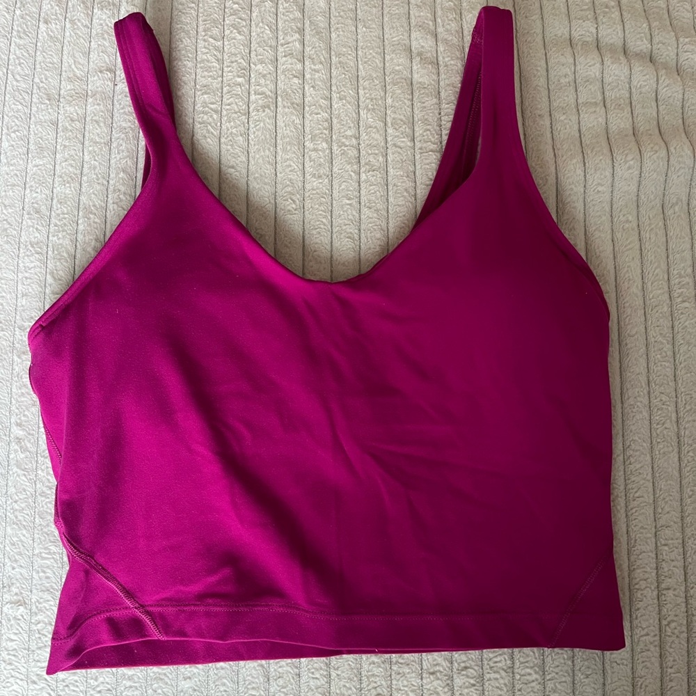 Ripened raspberry Lululemon align tank
